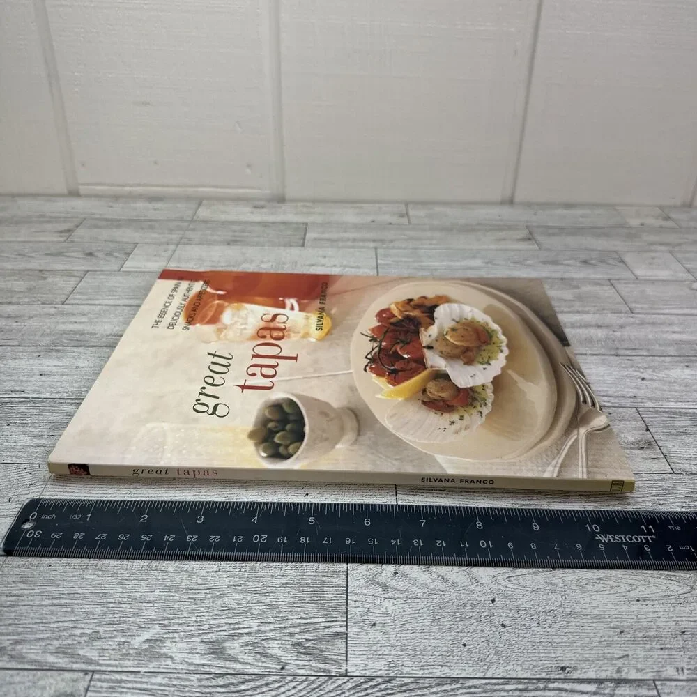 Great Tapas Essence of Spain Deliciously Authentic Snack Cookbook Silvana Franco